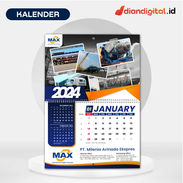 Kalender Dinding A3
